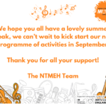 Picture of Hub logo and NTMEH theme saying thank you for supporting NTMEH this year.